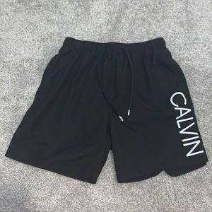 NWOT Calvin Klein Men’s Black Swimwear